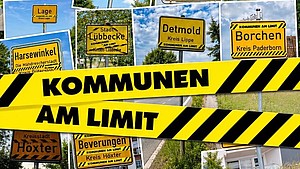 Bilder der einzelnen Kommunen der Aktion "Kommunen am Limit"