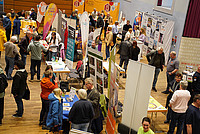 Foto von den Vereins- und Ausstellerständen in der Stadthalle Detmold beim Marktplatz Ehrenamt
