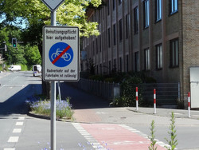 Aufhebung der Benutzungspflicht von Radwegen