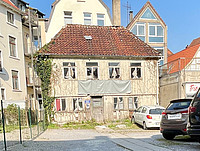 Frontansicht der Hofsynagoge