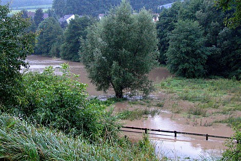 Hochwasser wird es in Zukunft häufiger geben