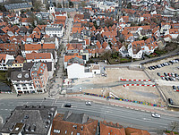 Luftaufnahme am Hornschen Tor
