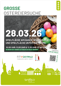 Plakat zur Osteraktion des Familien.Info.Treffs (F.I.T) Detmold