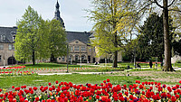 Der neu gestaltete Schlossplatz in Detmold