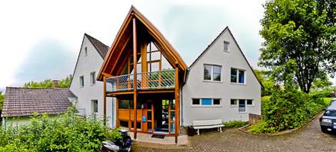 Außenansicht des Selbstversorgerhauses "Haus Sonnenwinkel"
