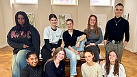 Gruppenbild der Teilnehmer:innen an dem Projekt „GivEUvoice“