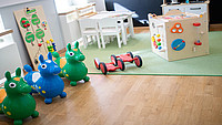 Innenaufnahme des Familien.Info.Treffs (F.I.T) der Stadt Detmold