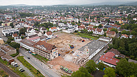 Luftaufnahme des Temde-Geländes
