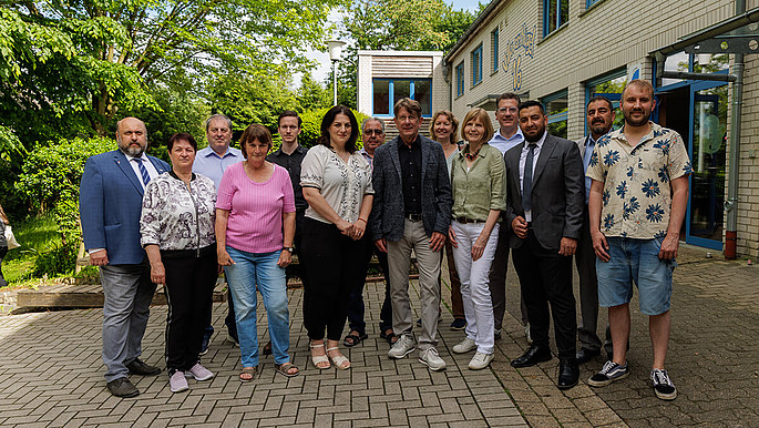 Gruppenbild der Mitglieder des Ausschusses für Chancengerechtigkeit und Integration aus dem Jahr 2026