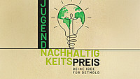 Layout des Plakats zum Jugendnachhaltigkeitspreis der Stadt Detmold