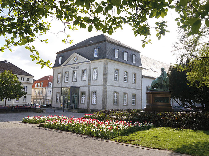 Außenaufnahme der Stadthalle Detmold