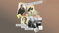 Collage des Plakats zum Tag des Gedenkens an die Opfer des Nationalsozialismus des Grabbe-Gymasiums