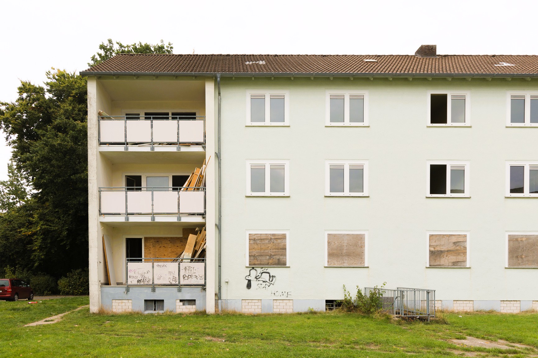 Altes Wohnhaus in der ehemaligen Britensiedlung in Detmold