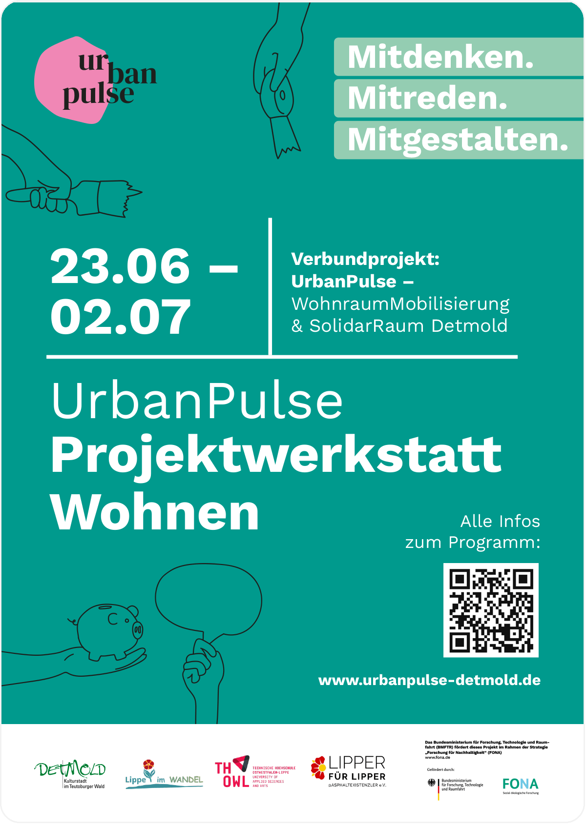 Plakat für UrbanPulse